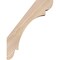 Ekena Millwork 5 1/2"W x 14"D x 18"H Olympic Smooth Knee Brace, Douglas Fir BRC06X14X18OLY00SDF - alternate 3